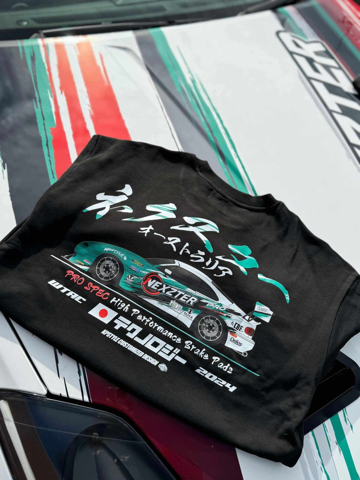 KP Style Sweater - Black (Nexzter Australia WTAC Limited Edition) Mazda MX5 NA8C